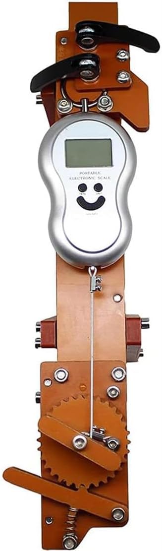 NYMFEA Badminton Racket String Machine, Manual String Machine Winch Type Badminton Racket Threading Machine with Digital Display,Wire Restring Tools for Tennis Racket