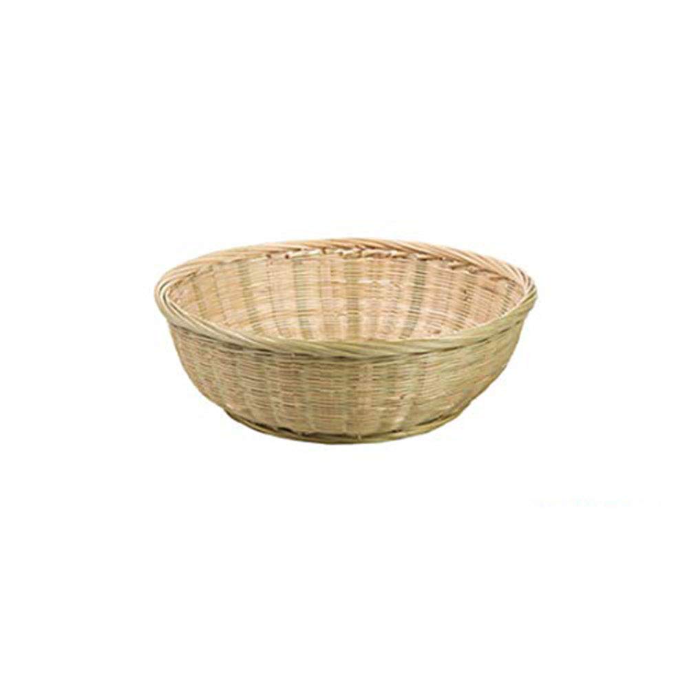 Maya Star Bamboo Woven Baskets for Bread Fruit Vegetables Snacks,Woven Bamboo Kitchen Basket #12