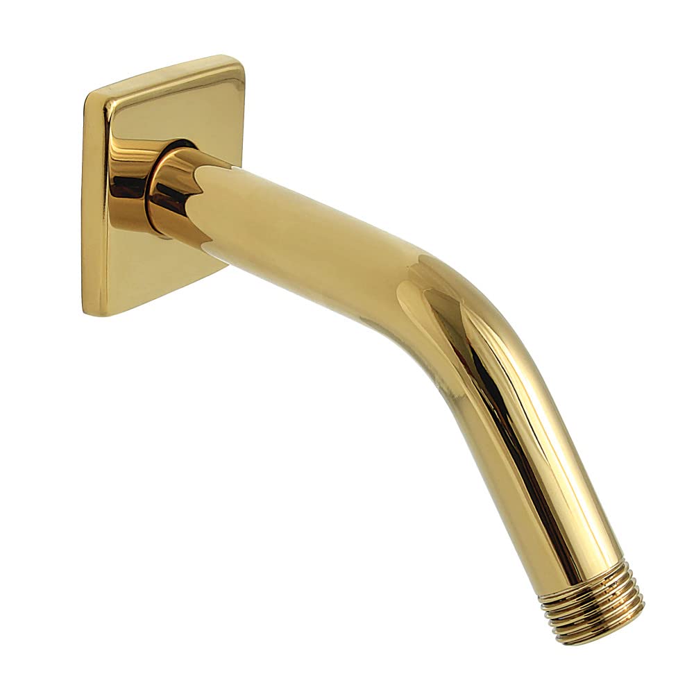 Bras de douche 17,8 cm Kingston Brass Claremont K412K2 en laiton poli
