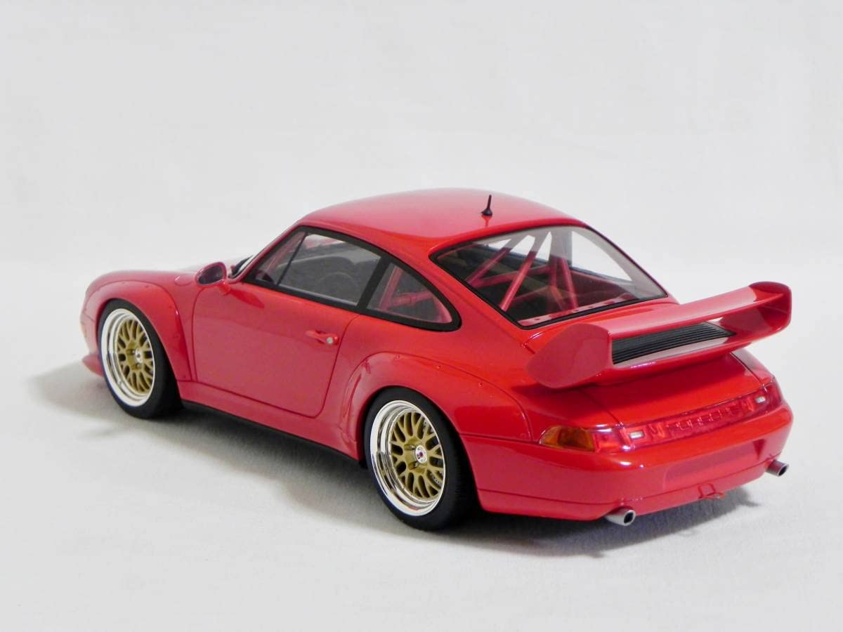 Amazon | GT SPIRIT 1/18 Porsche 911 (993) 3.8 RSR カーズレッド 未