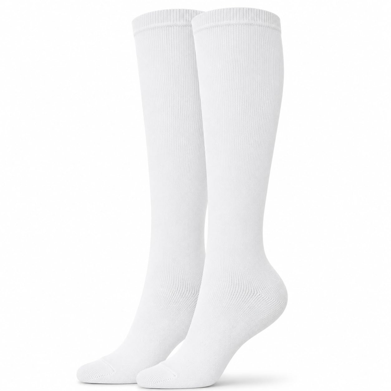 juDanzy Solid Knee High Socks for Sports or School Uniforms