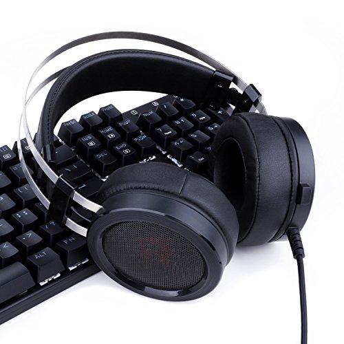 ایگرد | قیمت و خرید Redragon H901 Gaming Headset with Microphone for PC, PC  Gaming Headphones with Mic and Built-in Noise Reduction Works with PC,  Laptop, Tablet, Playstation 4, PS4, Xbox One (