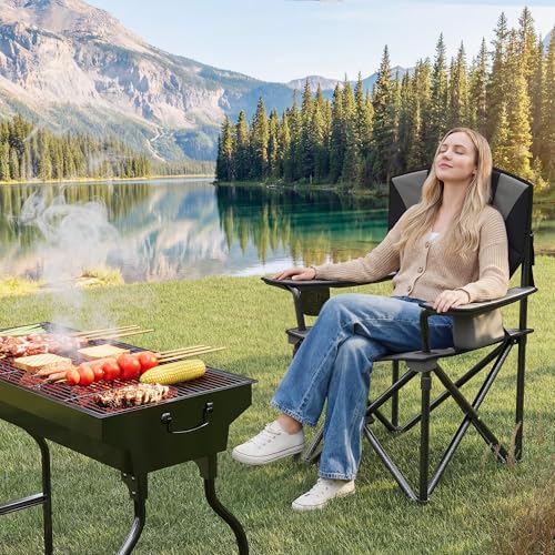 Chaise de camping pliante transport facile extérieur balcon - 3