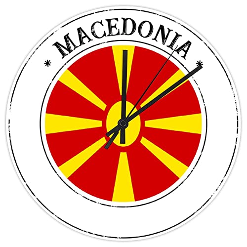Horloge murale Macédoine sans tic-tac pour retrouver le sommeil
