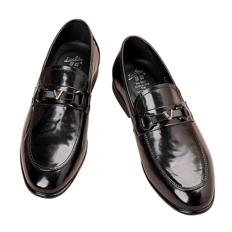 Men's Slip-On Penny Shoes Breathable Comfortable Casual Moccasin Loafers for Driving Walking Wedding Outdoor Indoor