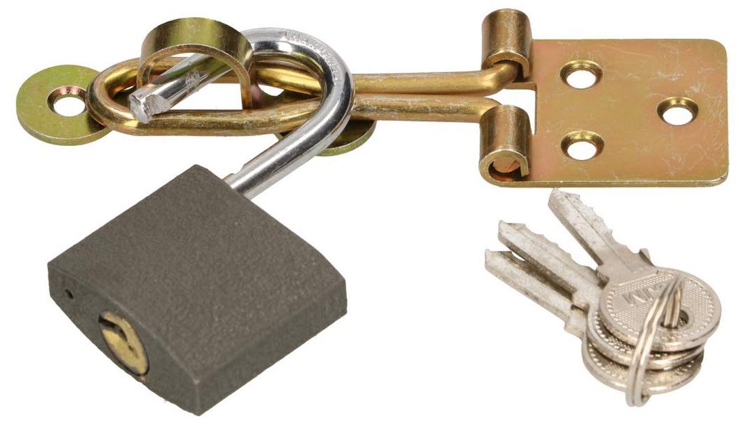 Serratura A Trappola Per Porte KOTARBAU - Chiusura Di Sicurezza Con Lucchetto 40 Mm - Foto 6