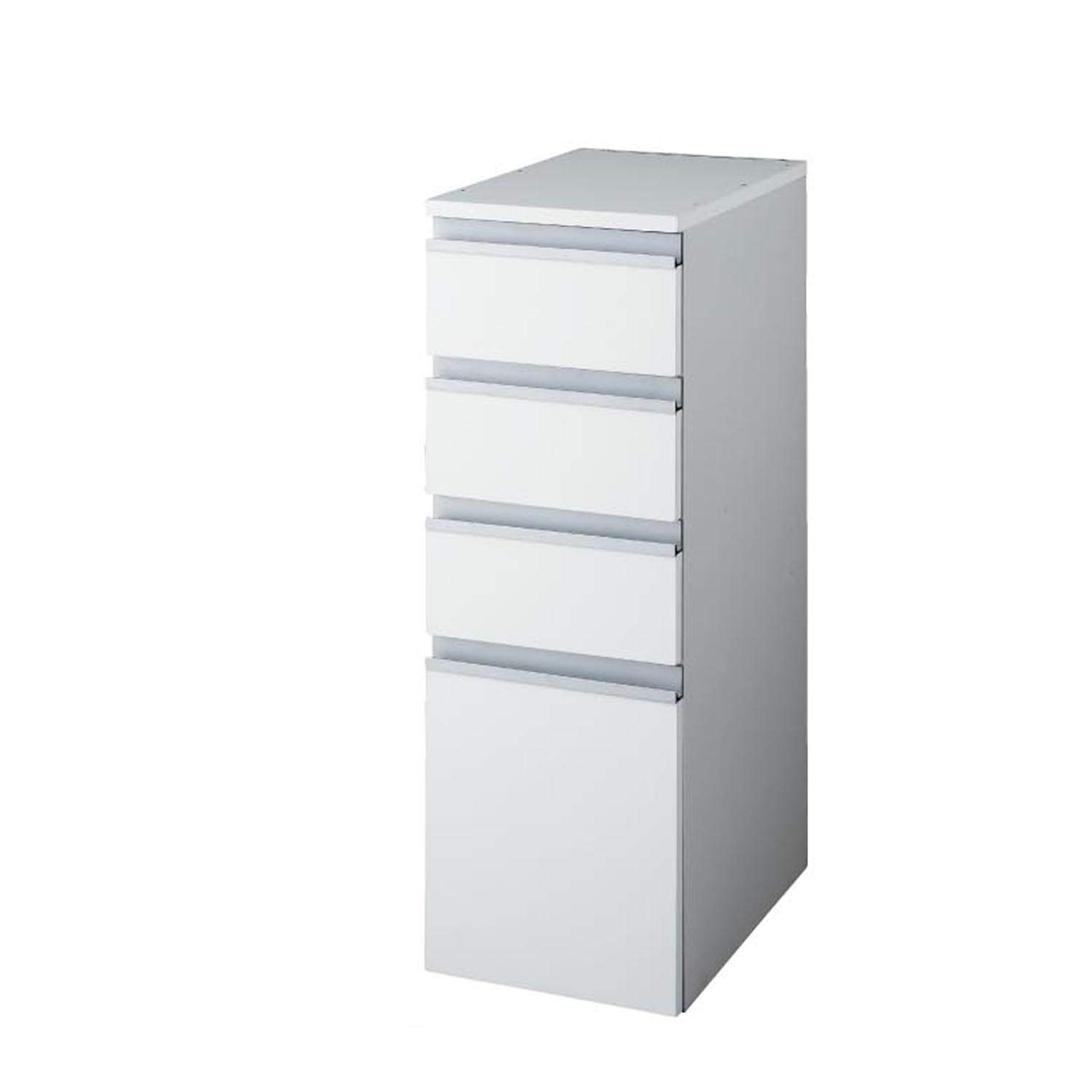 Amazon｜[ベルメゾン] チェスト 隙間収納 サニタリー 収納 洗面所用