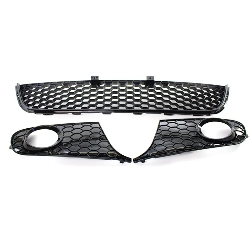 Cache antibrouillard et grille de calandre inférieure pour VW Golf Mk6 2009 2010 2011 2012 2013