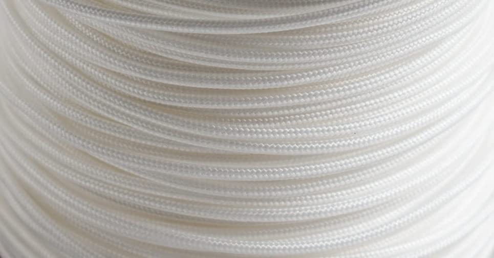 SEAC Unisex's Dyneema for Spearfishing 50 mt, Waxed White, diameter 1.1mm, 1,1 mm - Image 3