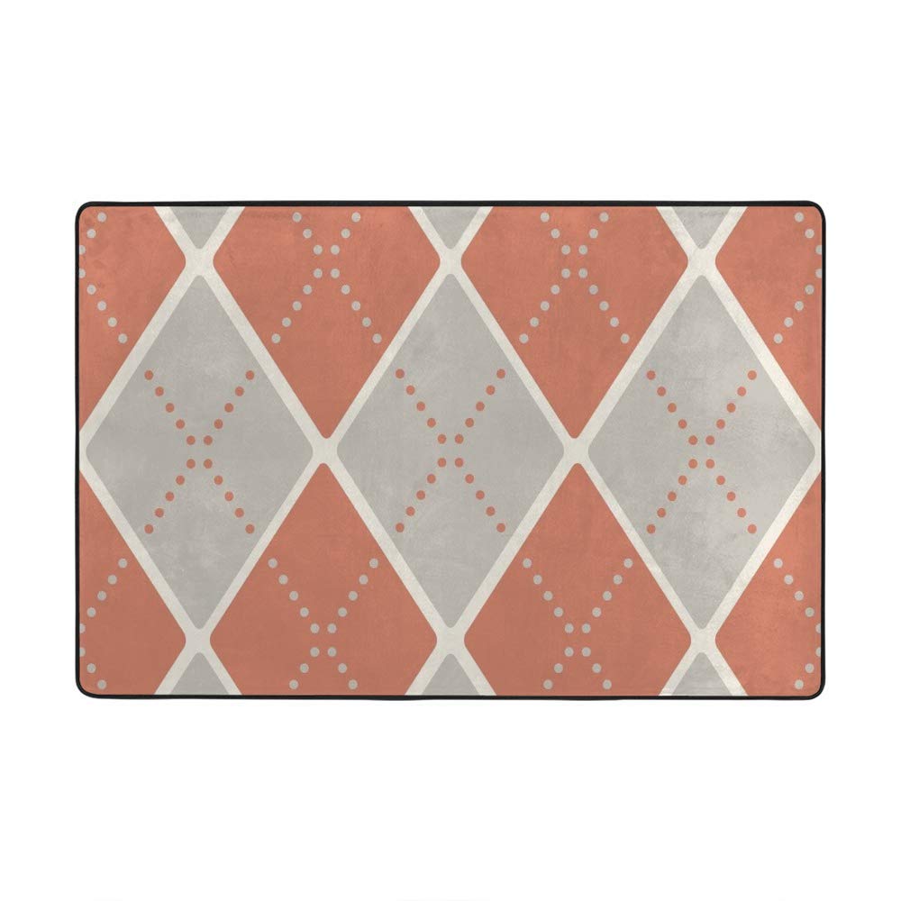 Tapis de sol velours corail doux lavable sans perte de poils