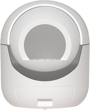 Cat Litter Box, Large Automatic Cat Litter Box, White, Self-Cleaning with App Control,High-Capacity