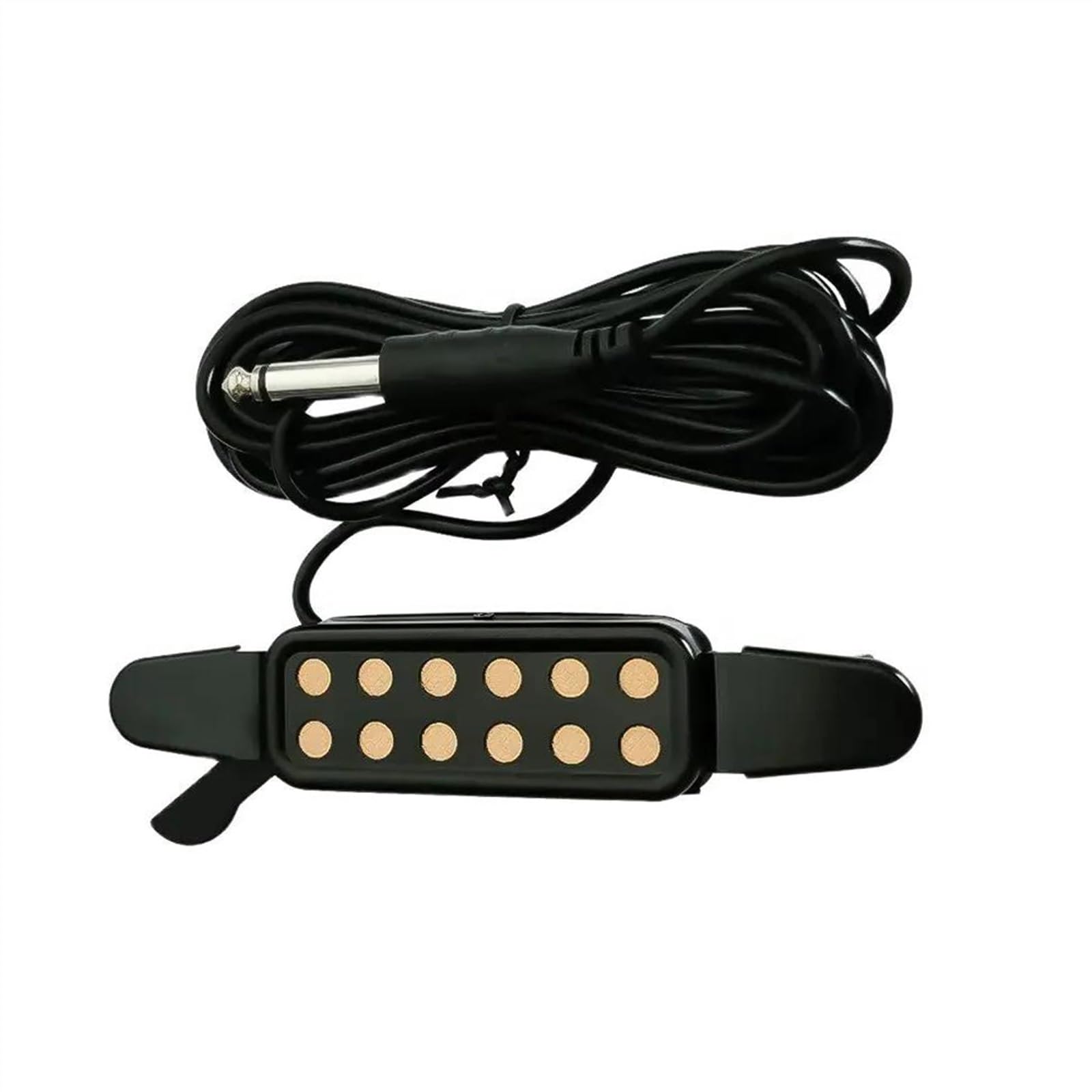 Pickup Per Chitarra Acustica Classica Professionale, Trasduttore, Amplificatore, Pickup Per Chitarra, Foro Sonoro, Pickup Per Strumenti Musicali Pezzi di ricambio per pickup per chitarra acustica(Gold
