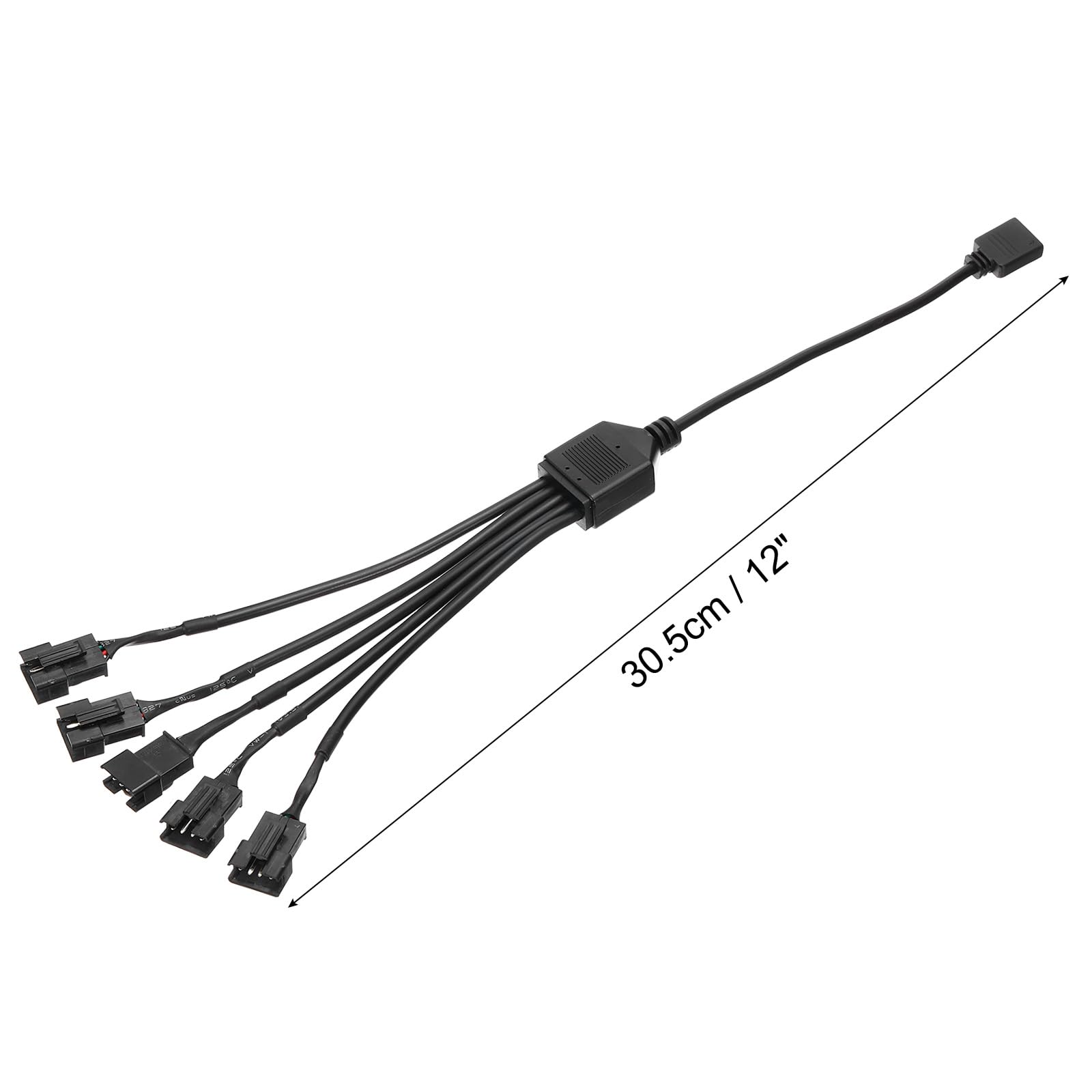 Cooler Master 1 To 3 RGB Fan Adapter Cable 4pin/5pin 12V Computer Case Fan Conne