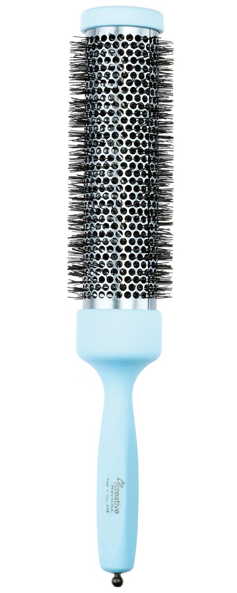 Creative Hair Brushes Italian Azzuro Titanium 7.75" Long Barrel 1" Width 3ME41471