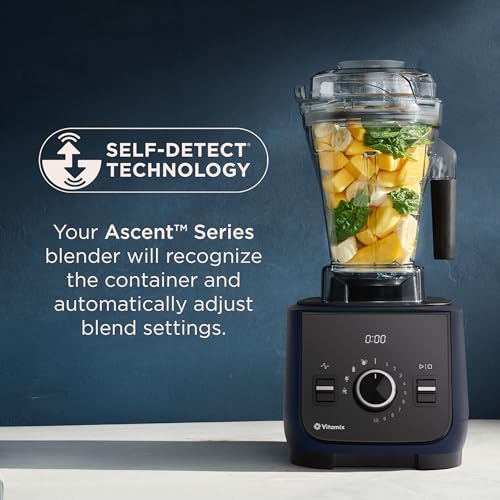 Vitamix 48-Ounce Blender Container with SELF-DETECT, Dishwasher-Safe, BPA-Free, Container, Laser-Cut Stainless-Steel Blades, Tamper Included, Compatible with All Full-Size Vitamix Blenders - Thumbnail 5