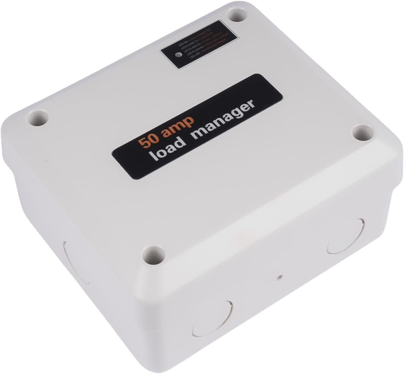 50 Amp Load Manager Compatible with Generac 7000, Smart Load Management Module with 8-Zone Priority Control, Overload Protection, LED Status Indicators & Lockout Function