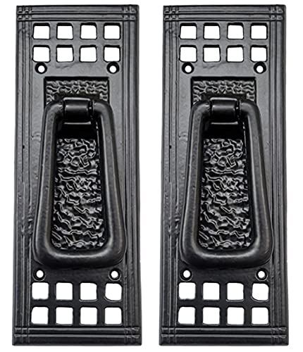 Adonai Hardware"Joppa" Antique Cast Iron Door Knocker - Supplied as 2 Pieces per Pack (Black Powder Coated) Adonai Hardware"Joppa" Antique Cast Iron Door Knocker - Supplied as 2 Pieces per Pack (Black Powder Coated)
