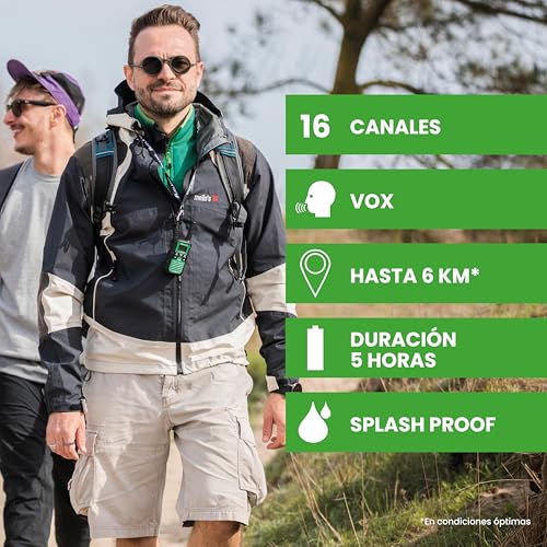 Walkie talkie resistente a salpicaduras Midland XT30 PRO para evitar perder la señal 5