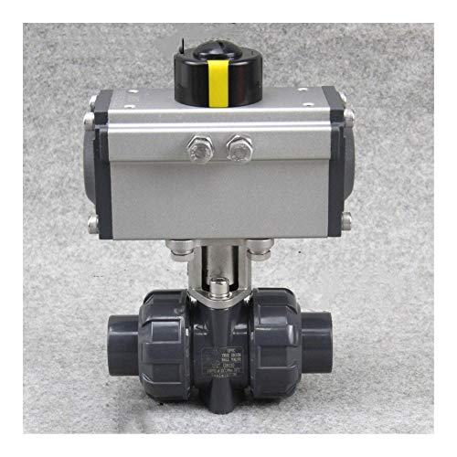 Durable 1pc DN15, DN20, DN25, DN32, DN40, DN50 válvula de bola DN63 Automatizado de plástico, de 2 vías Válvula de agua motorizado con aviso (Specification : Inner 25mm)