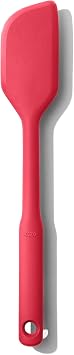 OXO Silicone Spatula Medium Jam Red