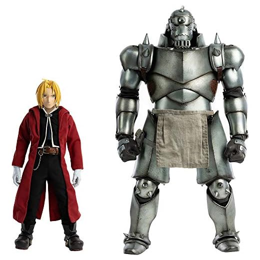 フィグゼロ 鋼の錬金術師 FULLMETAL ALCHEMIST エドワード エルリック+アルフォンス エルリック ツイン パック 1/6スケール ABS&PVC&磁石&亜鉛合金製 塗装済み可動フィギュア 再販分