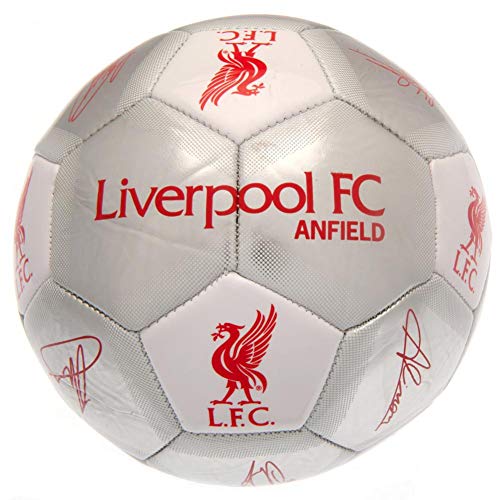 Liverpool FC Firma - Calcio Silver - Taglia 5