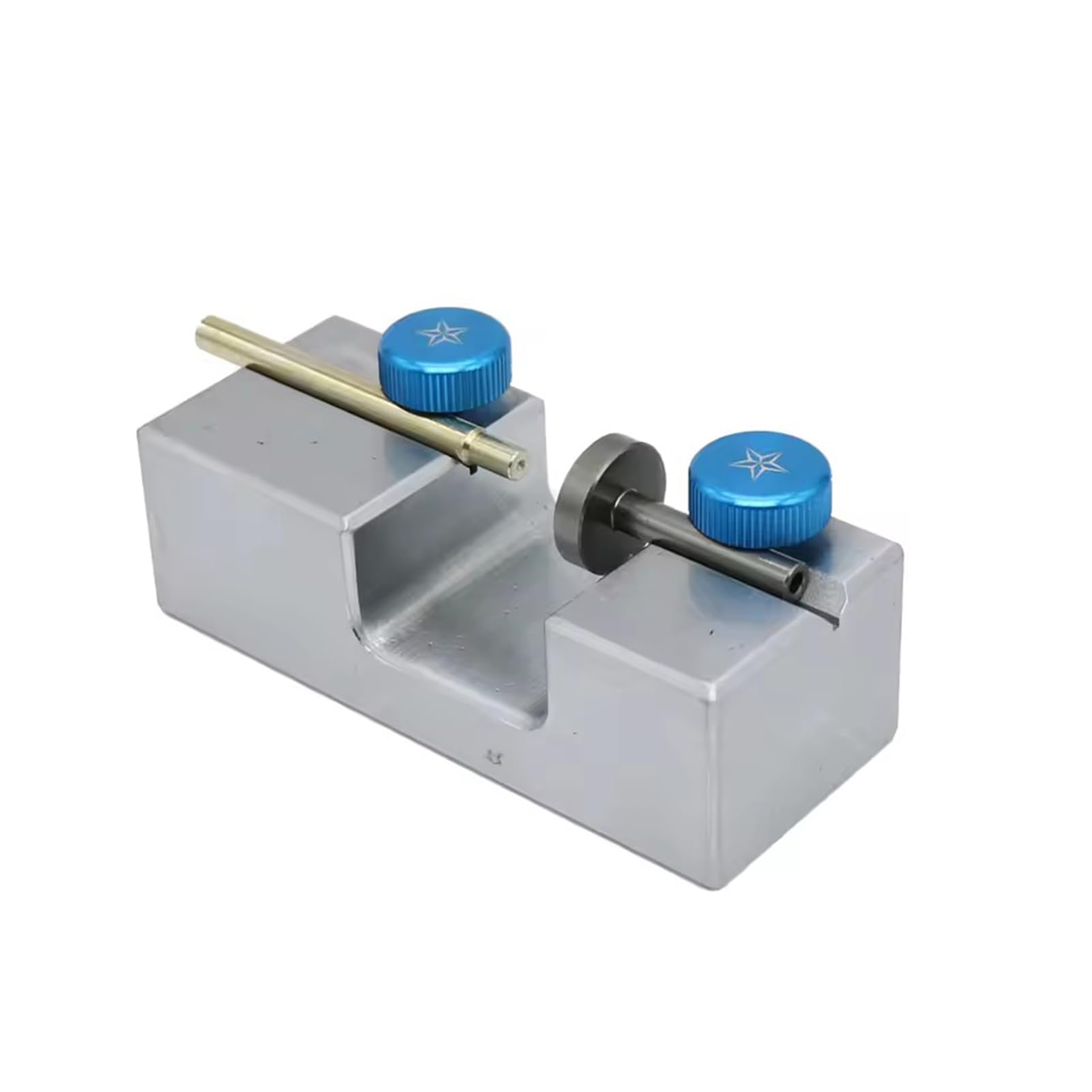 SUZLAZYR DOP Stick Transfer Jig Gem Working Aligner Locator Gemstone Bonding Converter Horizontal Vertical Seat Gem Stone Faceting Tool