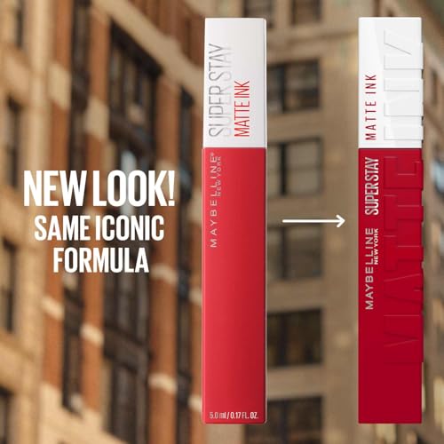 6. Bild von Maybelline New York Lippenstift, Super Stay Matte Ink, Flüssig, matt und langanhaltend, Nr. 140 Soloist, 5ml 5 ml (1er Pack)