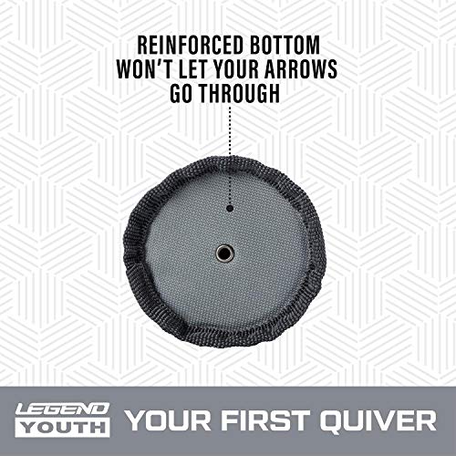 Legend Arrow Quiver For Kids And Adults - Arrow Case For 16 Arrows - Back Bow Quiver For Left Or Right-Handed Archers - Sling Arrow Carry Case - Arrow Holders For Archery With Padded Shoulder Strap #TOP4