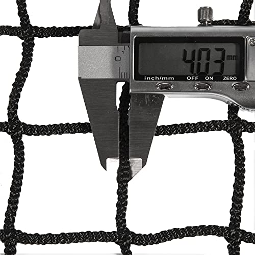 Iuzeai Baseball Softball Backstop Nets, 10'X15' Pro High Impact Sports Netting Baseball Netting, Heavy Duty Nylon Netting Material Large Barrier Net (Net Only) #TOP1