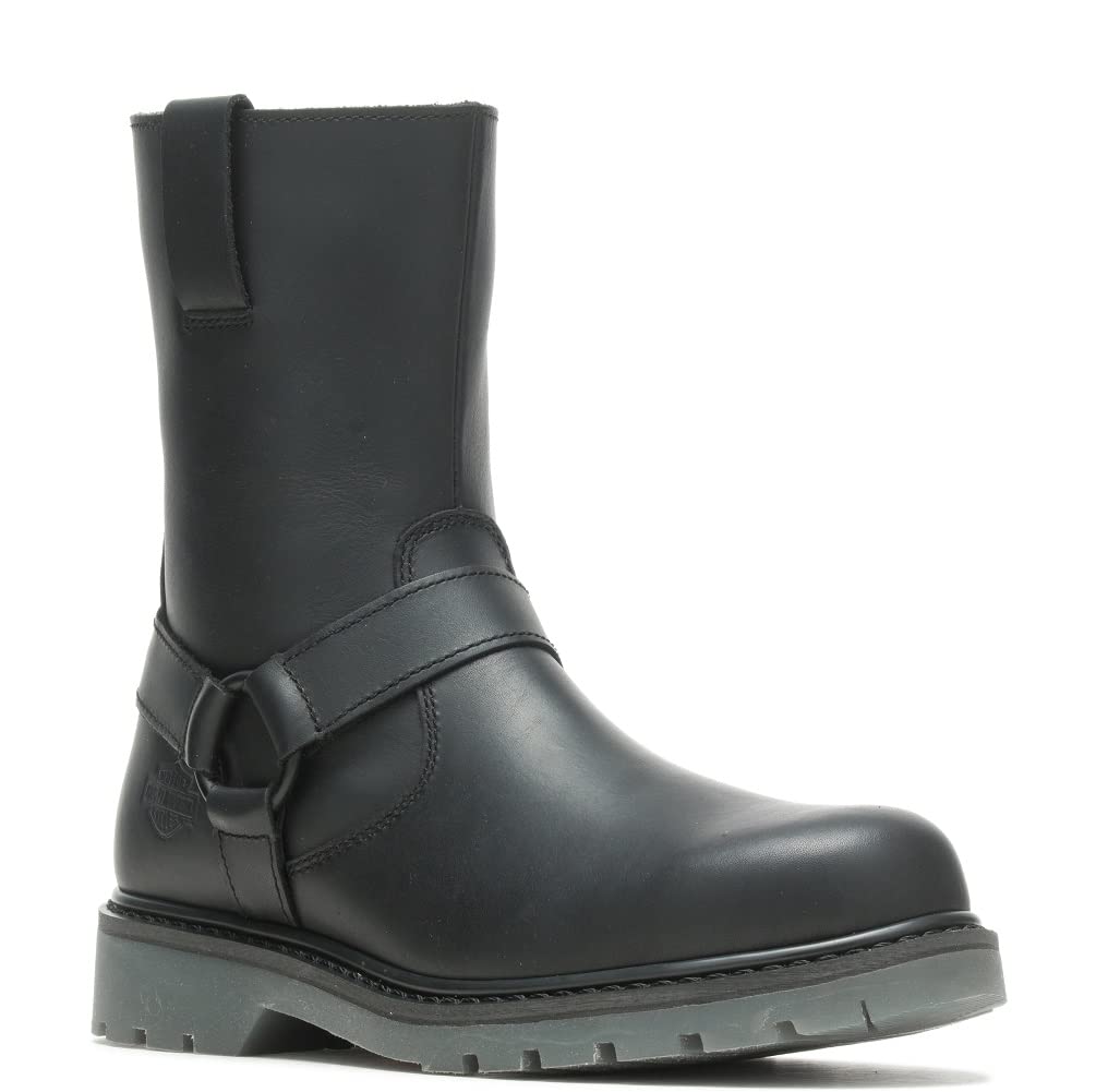 Harley-Davidson Men's Widman 8.75-in Motorcycle Harness Boots D96282 (Blk, 9)