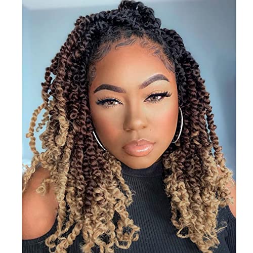 Leeven 8 Packs Pre Twisted Passion Twist Crochet...