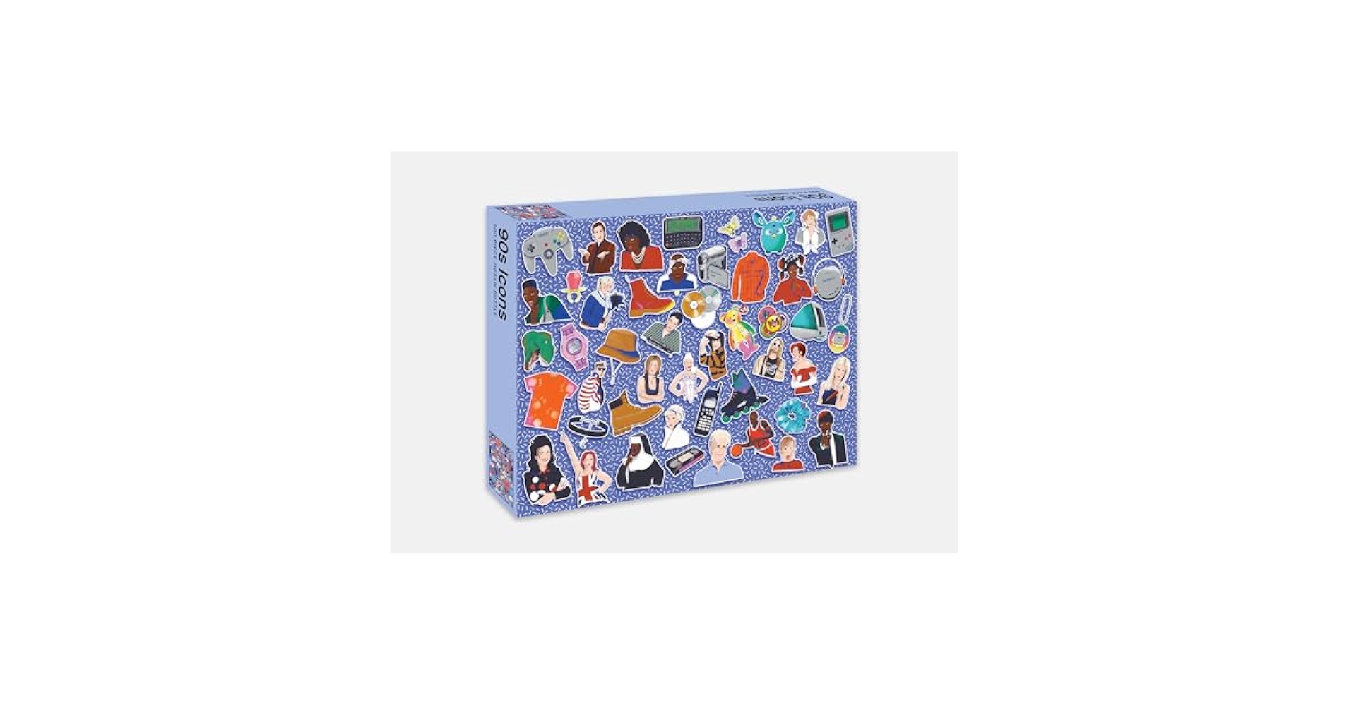Amazon.com: 90s Icons Jigsaw Puzzle: 500 Piece Jigsaw Puzzle