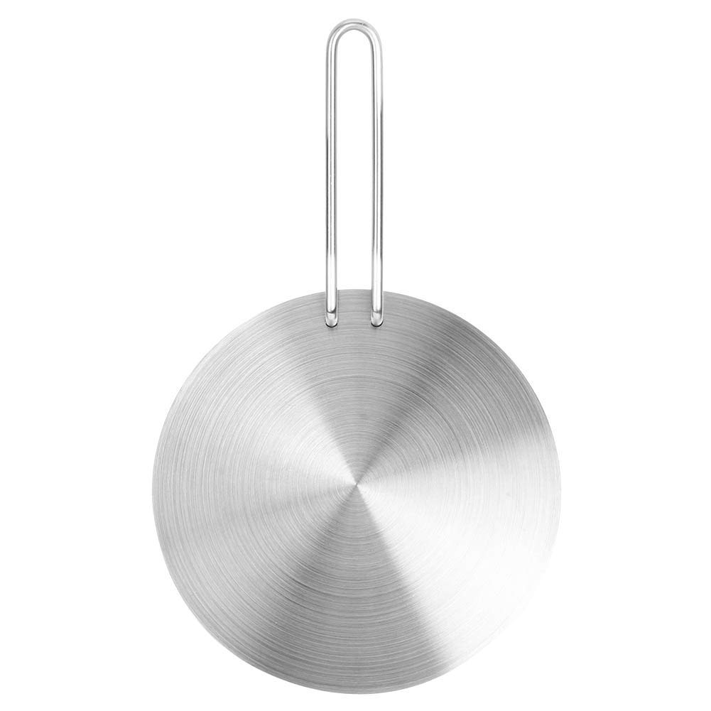 Adattatore piastra di induzione del diffusore di calore con piastra elettrica a gas convertitore in acciaio inossidabile Accessori adatti per uso domestico(20cm)
