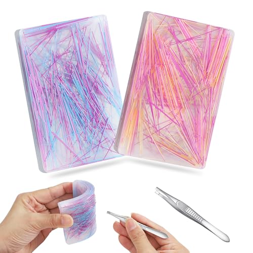 MoKo 2 Pcs Picky Pad, Skin Picking Fidget Toys, Portable Pimple Popping Pad for Trichotillomania, Dermatillomania, Sensory Hair Pulling Fidget Toy to Stress Relief & Anxiety for Adults & Kids