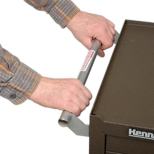 Kennedy Manufacturing 275Xb 5-Drawer Roller Tool Cabinet With Chest Wheels And Ball-Bearing Slides, Brown Wrinkle