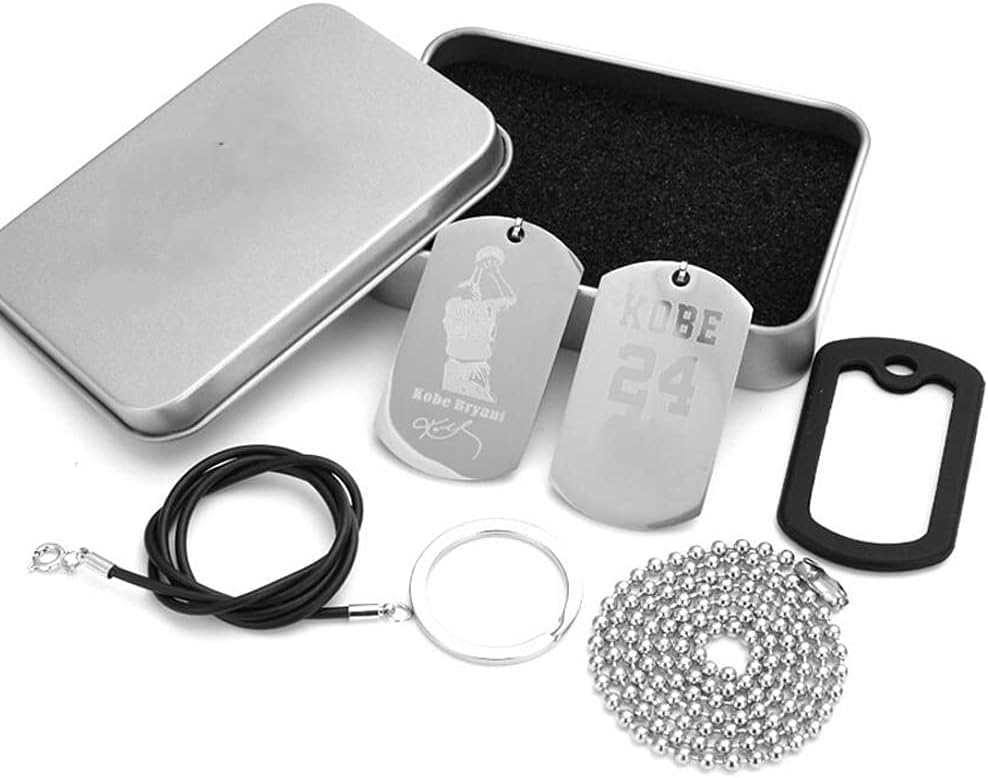 Accessories Keyring Basketball Star Necklace Player Pendant Fan Keychain Set