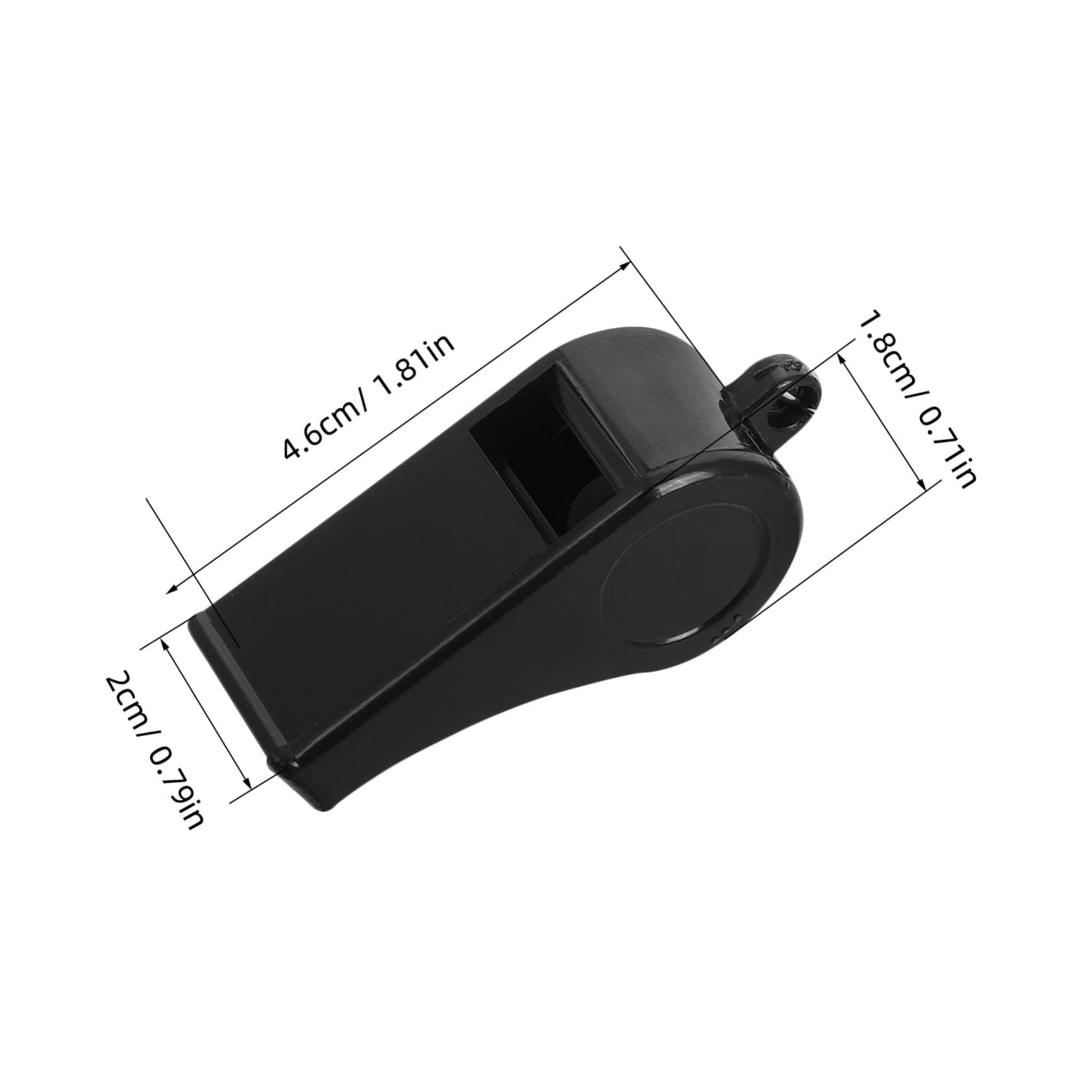 Hemoton 2Pcs Whistle Necklace Durable Abs Referee Whistle with Lanyard for Sports Training Emergency Use Outdoor Camping and Survival Situations Loud Sound for Quick Attention