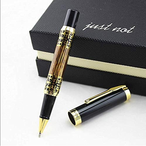 Image of HAYMAN 24 CT Gold Plated Roller Ball Pen with Box - Elegant Executive Gift (P-142)
