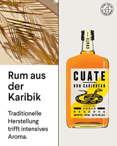 LQR Co. Cuate Rum 05 | Jamaica Master Blend Mit Feinem Geschmack | Ideal Für Die Hausbar & Beliebtes Geschenk Für Männer | 700ml (40.7% Vol.) – Bild 3