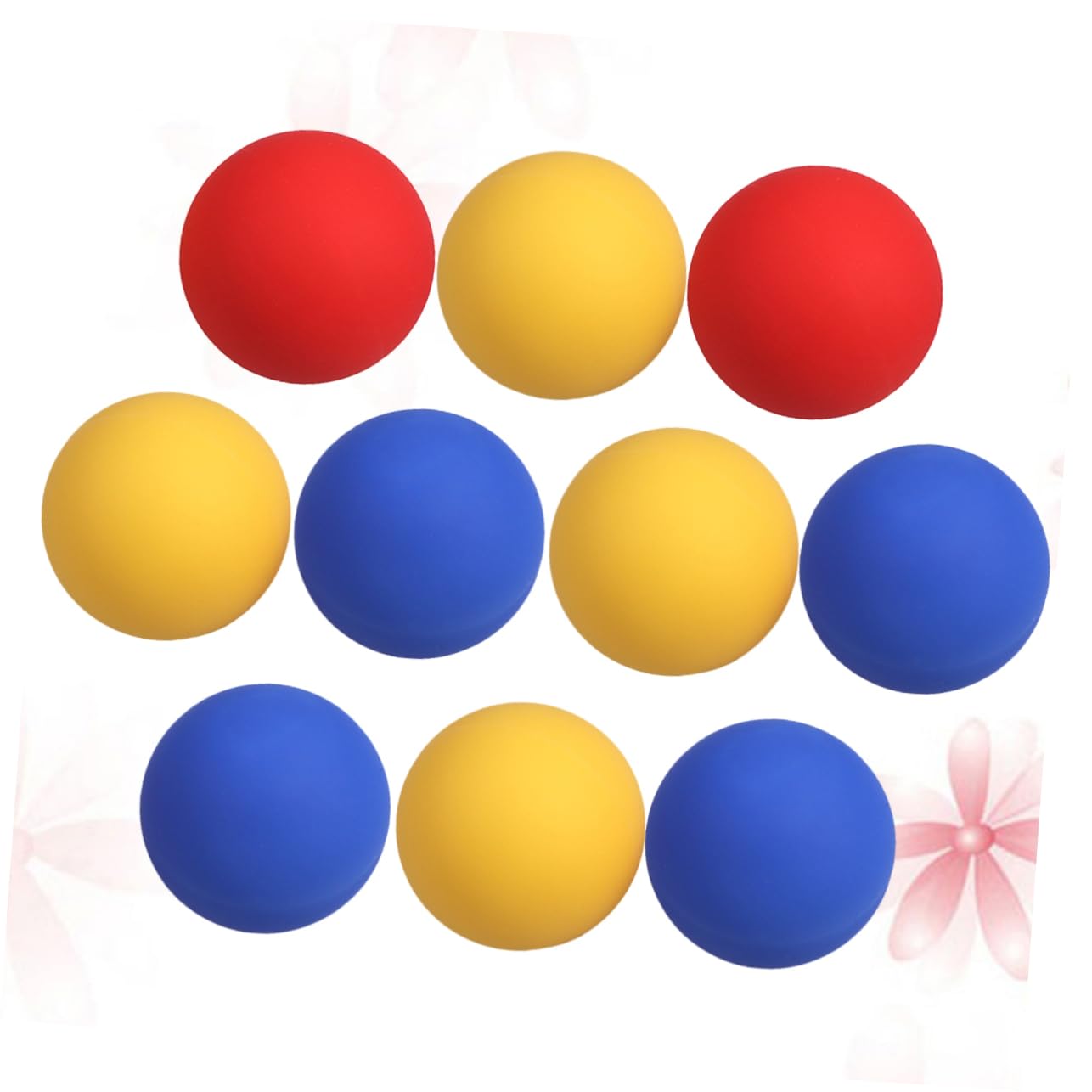 Healvian 10 Balones de Masaje Silicona para Alivio de Nudos Musculares y Tratamiento de Puntos Gatillo Color Aleatorio