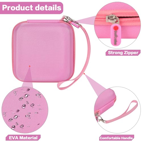 Image of Travel Router Case Compatible with NETGEAR Nighthawk M7 Pro / M6 M6 Pro MR6150 6500 / M5 5G MR5200 5100 / M1 M2 Mobile Hotspot. WiFi Router Storage Carrying Holder with Mesh Pocket (Box Only) (Pink)