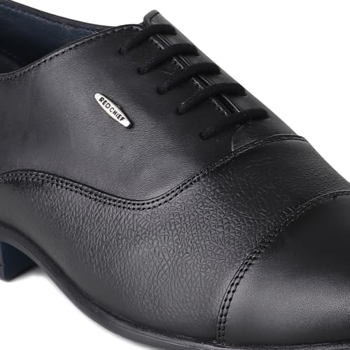 Image of Red Chief Formal Oxford Low Ankle Shoes for Men RC3955 Black