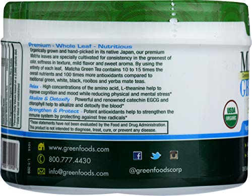 Té Verde Orgánico Matcha 5.5 oz miniatura 4