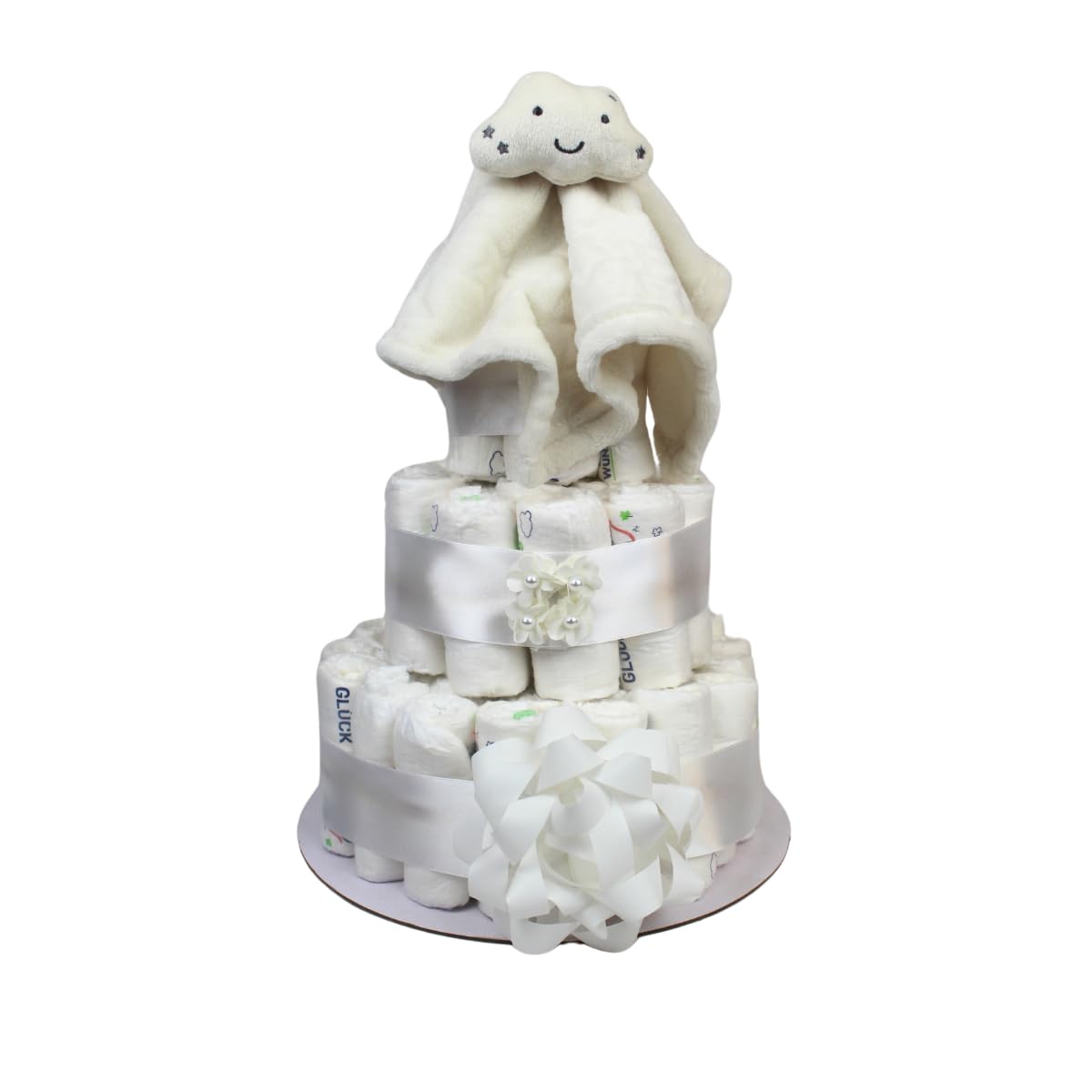 Windeltorte unisex in Beige