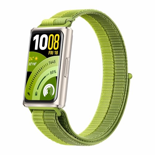 HUAWEI Band 11 Pro Smartwatch Autonomes GPS Fitness Tracker 1 62 AMOLED 2000 Nits Herzfrequenz- & Schlaftracking SpO2 Wohlbefinden Bluetooth 5 ATM Android & iOS Legierungsgehäuse Grün