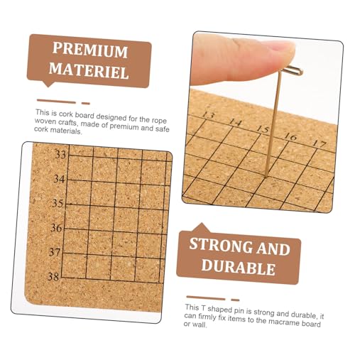 Accessoire création macramé avec planche liège pour offrir un kit DIY - 5