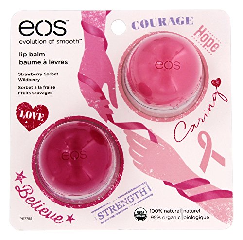 Eos Limited Edition Breast Cancer Awareness Lip Balm Sphere