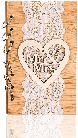 Guest Book Matrimonio Plantvibes - Libro Degli Ospiti 72 Pagine Con Copertina Rigida Dorata - Foto 7