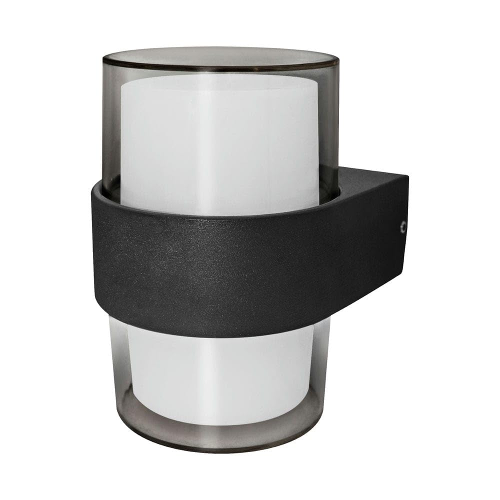 Aplique LED redondo negro IP54 antialtas temperaturas y bajo consumo de 10W